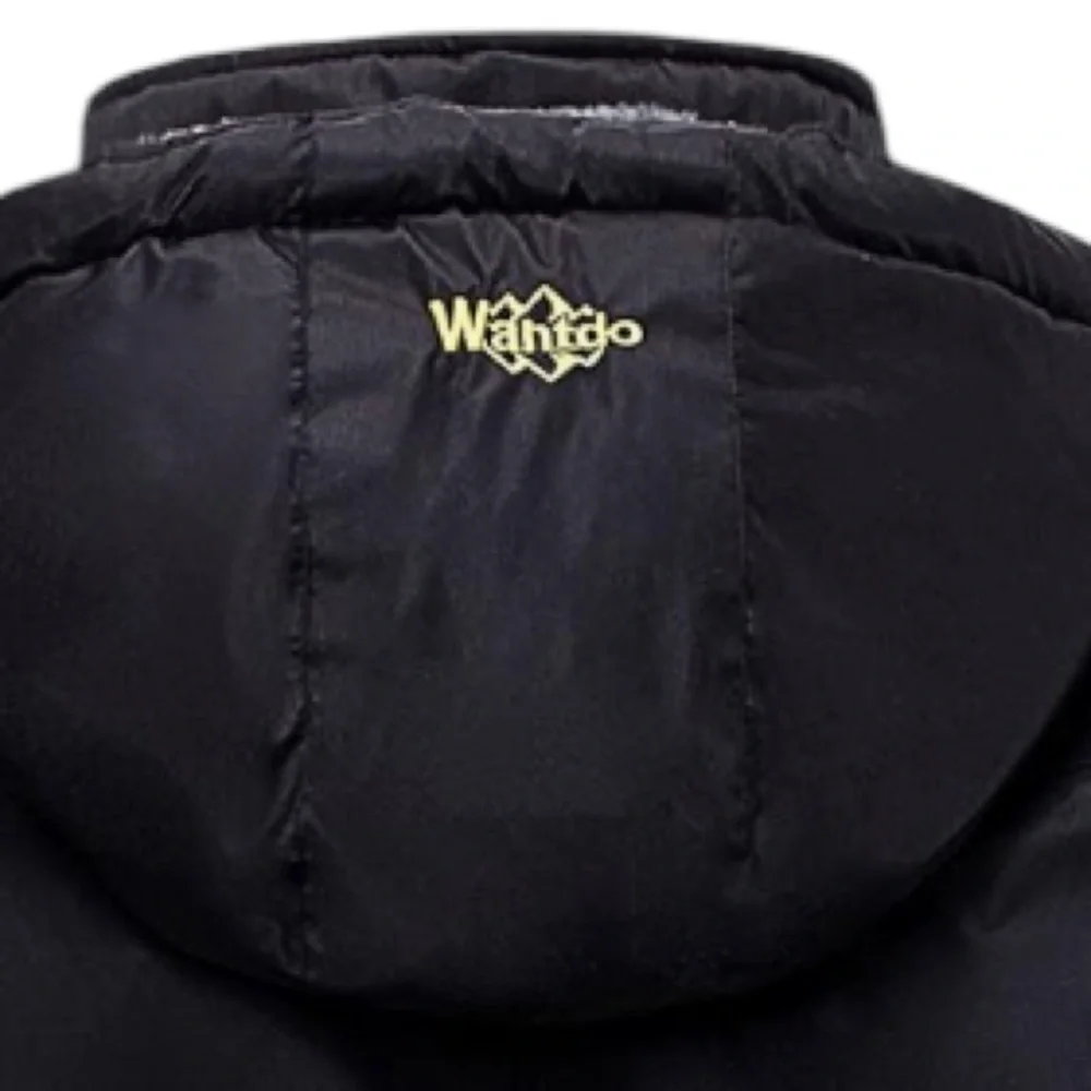 Wantdo Waterproof Ski Jacket Windproof Snow Warm Hooded Coat Sz M
